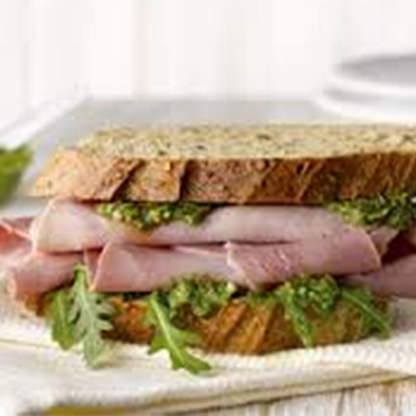 Boiled Bacon sandwich